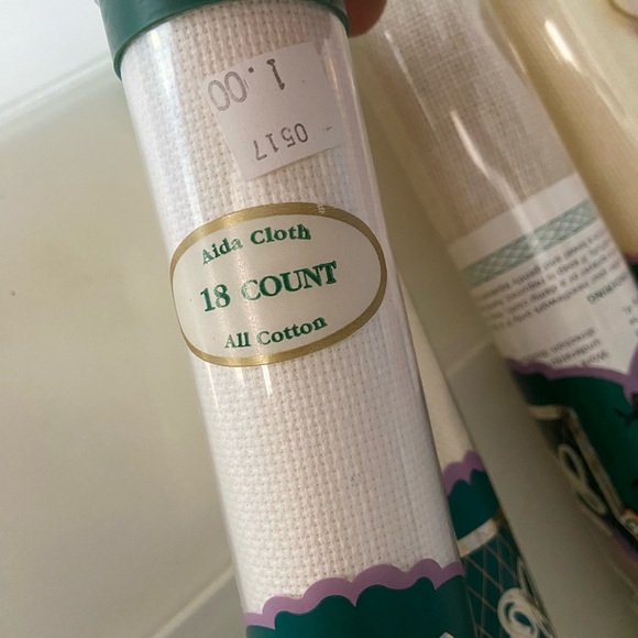 5PC. Lot CHARLES CRAFT Aida Cloth Rolls - Picture 6 of 7
